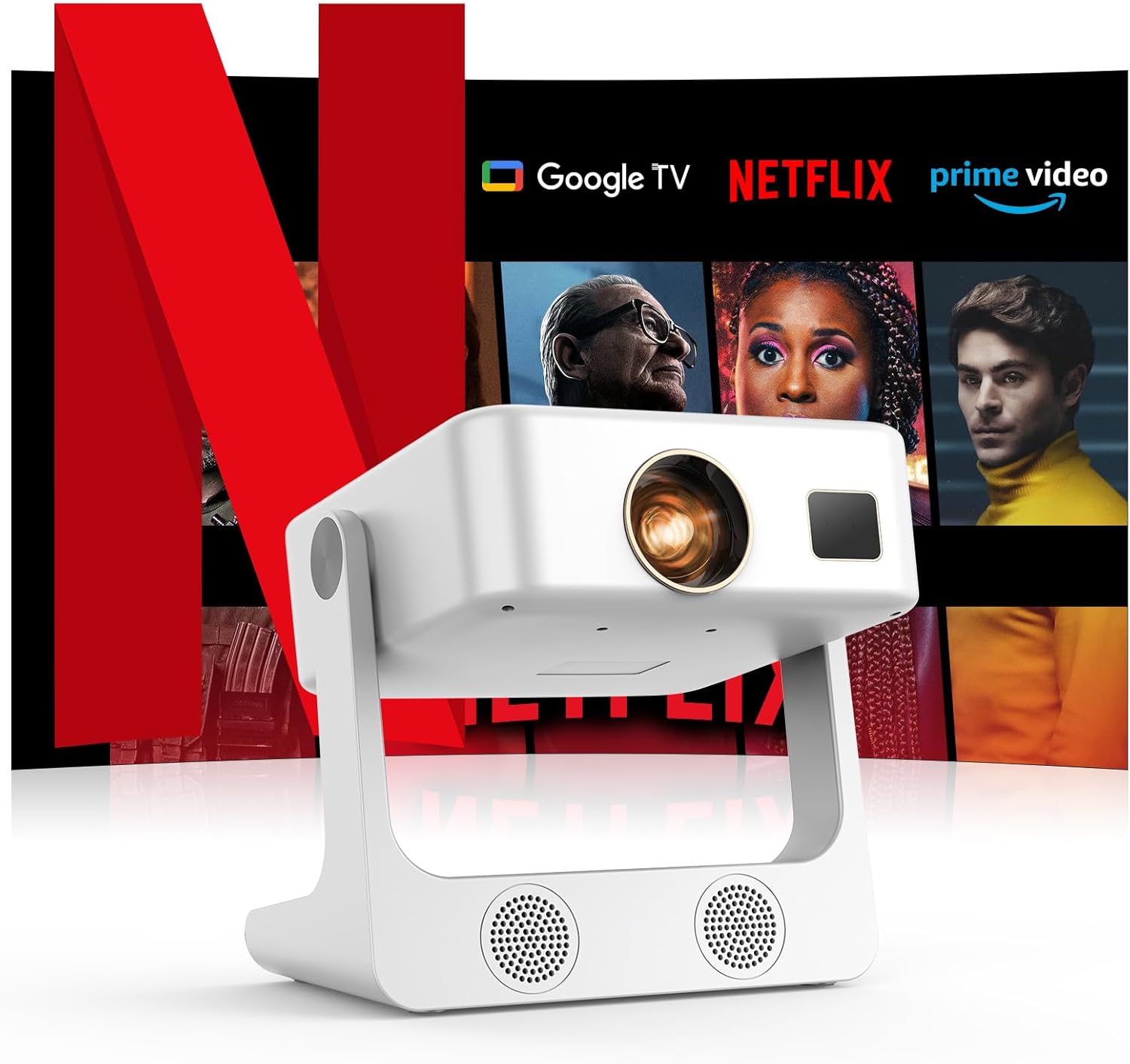 プロジェクター 家庭用 1200ANSI - Sovboi 天井投影 プロジェクター